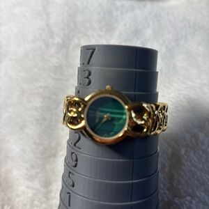 Armitron Now Women Dress Gold Stainless Steel 24mm Quartz Watch 5 3/4